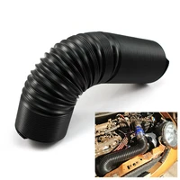 cold air intake pipe universal for most car 63mm 76mm flexible air inlet hose engine ducting feed hose length 1meter