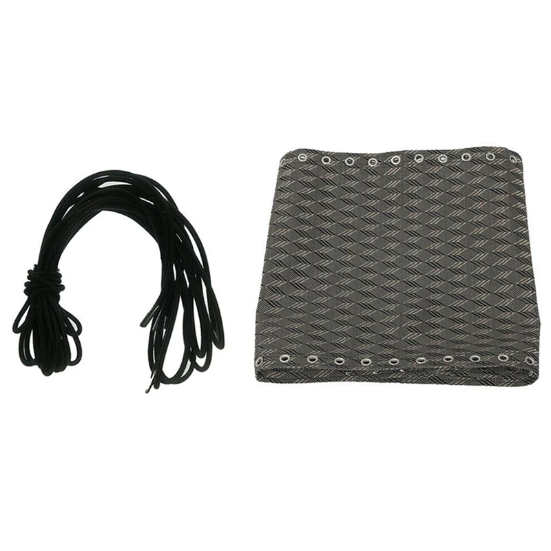 

Ткань для отдыха с эластичным шнуром, дышащий прочный шезлонг из сменной ткани для двора, сада, пляжа