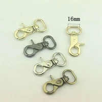 5pcs 19mm luggage strap metal clasp buckles bags lobster carbines swivel trigger snap hook collar clips diy bag part accessory