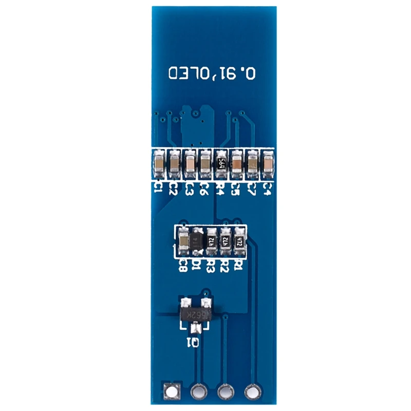 IIC IEC 0 91 &quot128x32 синий OLED дисплей модуль DC 3 V ~ 5V для PIC Arduino|Запасные части| |