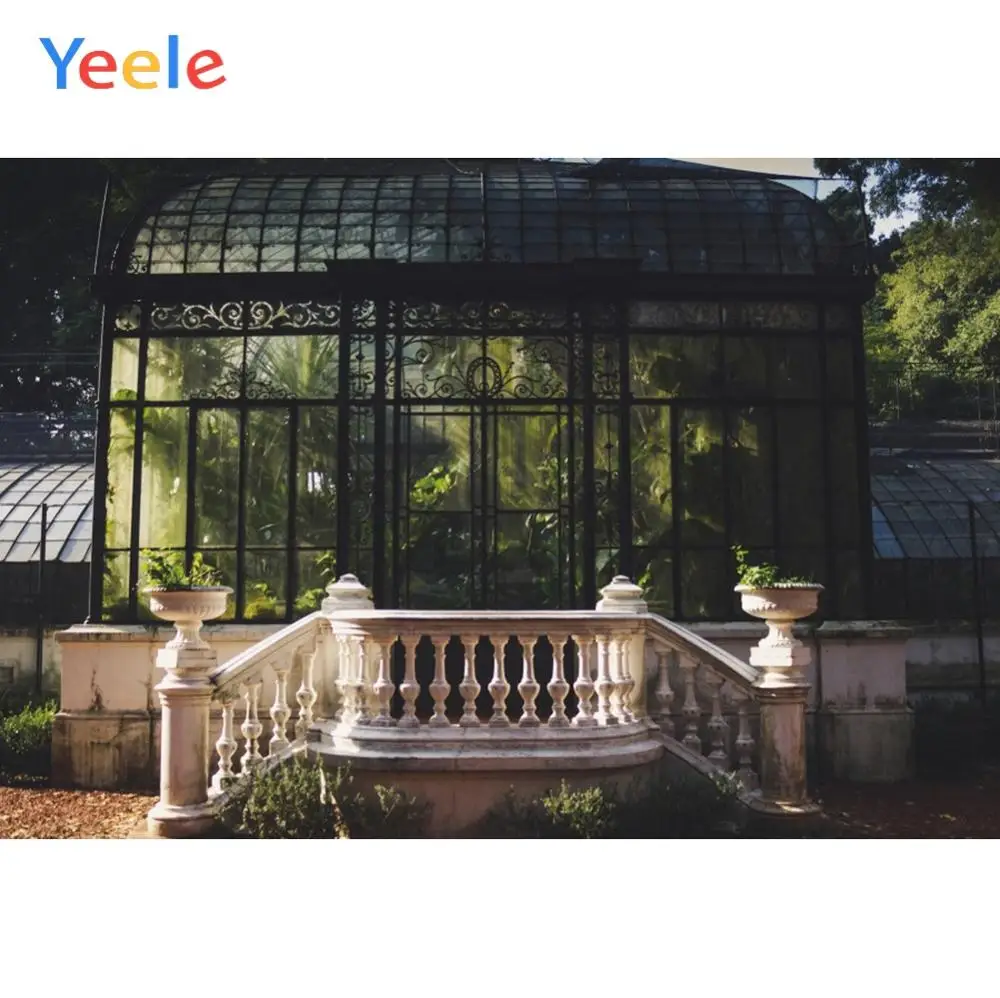 Фоны для свадебной портретной фотосъемки Yeele мост река окно павильон