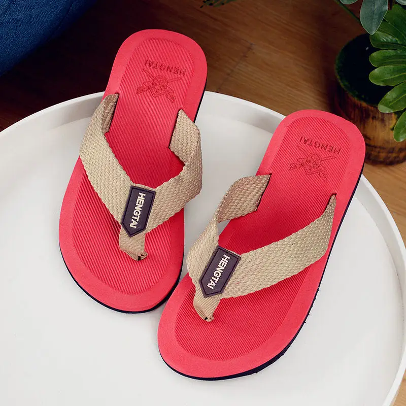 

Summer indoor slippers, non-slip casual outdoor sandals, outdoor beach shoes for men and women, summer flip-flop sandals
