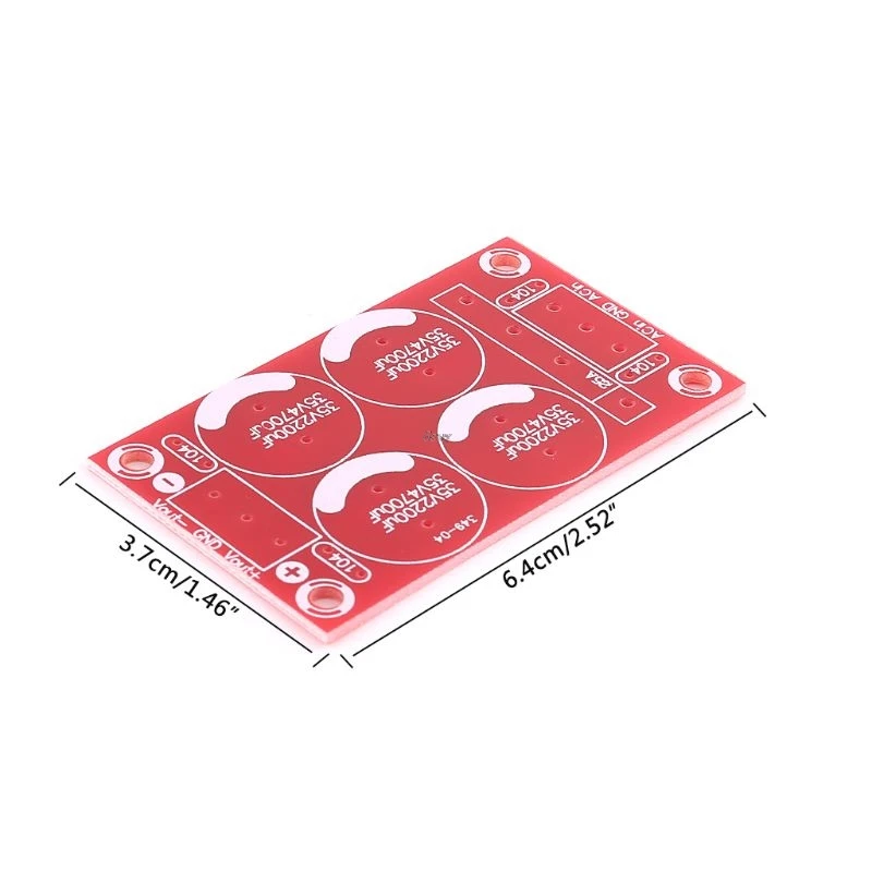 

Rectifier Filter Power Supply Board Positive & Negative Voltage Dual Power PCB Bare Board