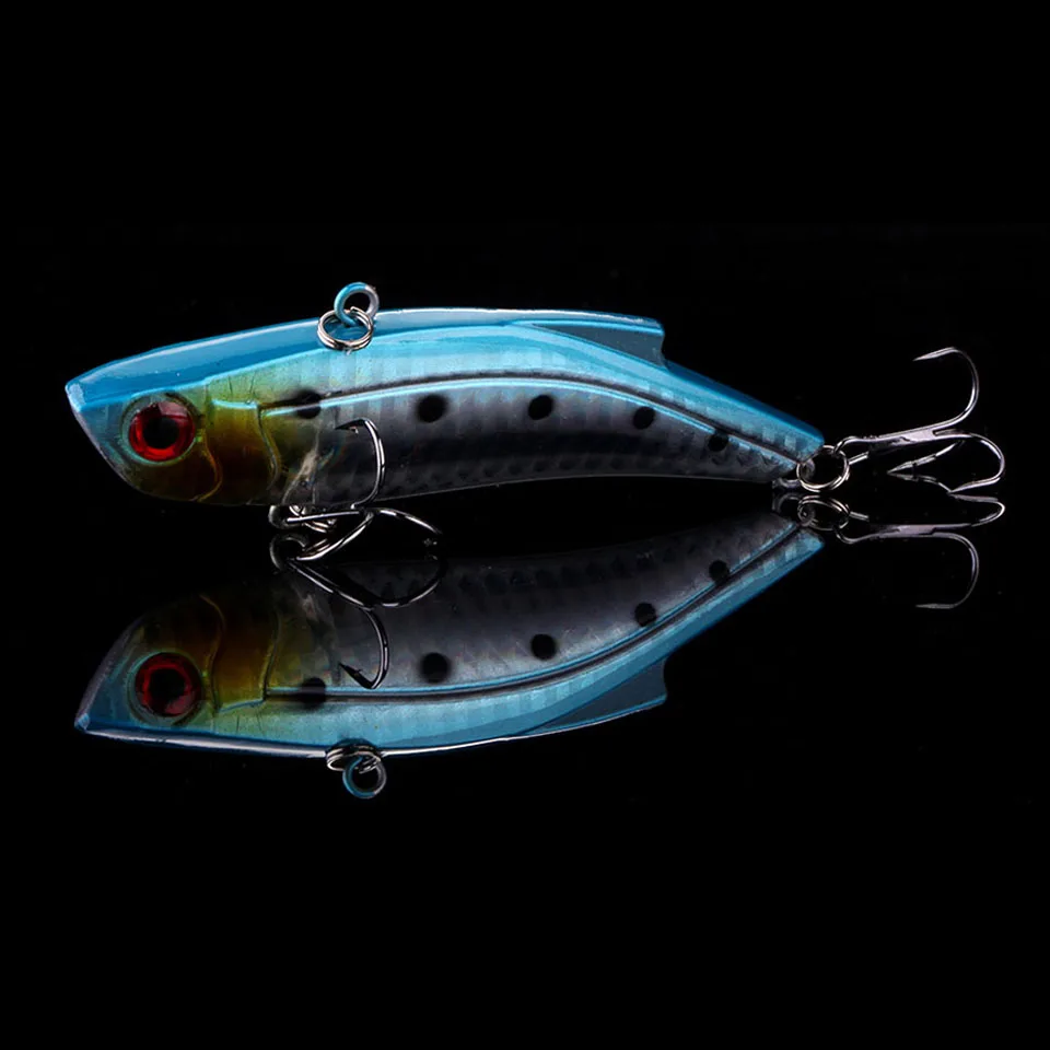 

WALK FISH 5Pcs/Lot 9cm 28g Winter Ice Fishing Lure VIB Fishing Hard Bait Sinking Minnow Pesca Isca Artificial Bait Crankbait