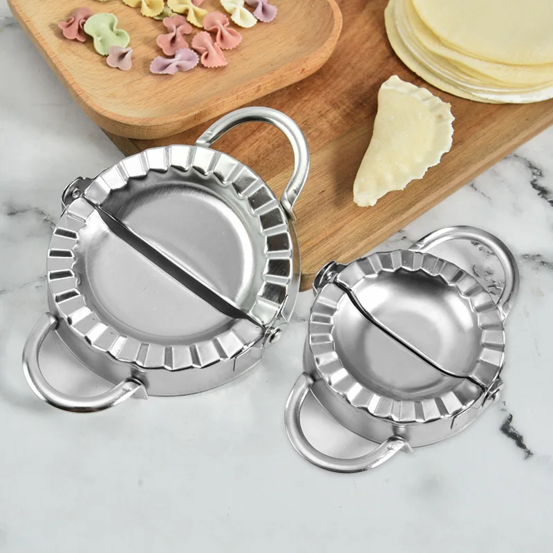 Форма для вареников из нержавеющей стали бытовая машина обрезки пельменей