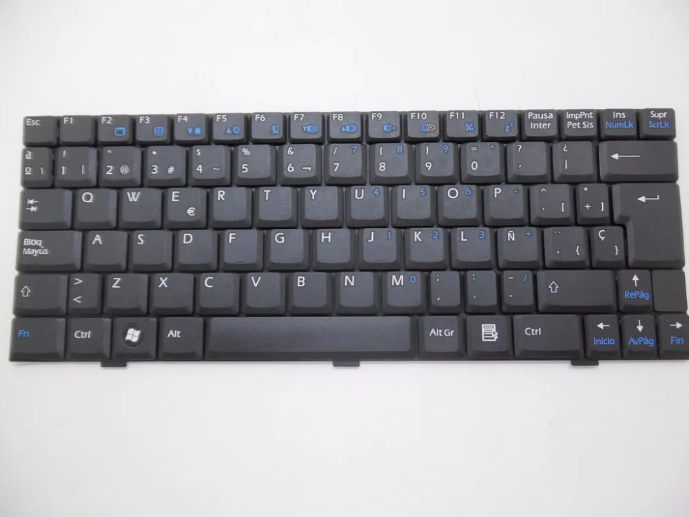Клавиатура для ноутбука MSI U100 U160 U123 U90 MP 08A76D0 359 S1N 1EDE281 C54 08A76SU 1ERU271 V022322BK1 SP гр