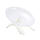 Диск для упражнений для хомяков, летающая тарелка, аксессуары для хомяков (случайный цвет)