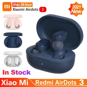 2021 new xiaomi redmi airdots 3 wireless bluetooth earphone 5 2 air 2s se pro in ear stereo bass earphones ture wireless earbuds free global shipping