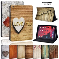 case for apple ipad 2 3 4 5 9 7ipad 6 7 8 9 10 2miniair 5 4 3 2 1pro wood pu leather stand cover tablet protective case