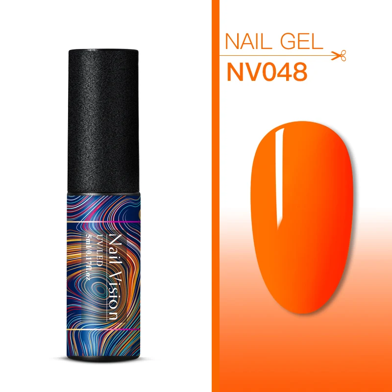 S06643 Nail Vision, 176 цветов, чистый цвет, набор гель-лаков, UV Vernis, полуперманентный, впитывающий, 5 мл, Гель-лак для ногтей, маникюра - Цвет: S06643