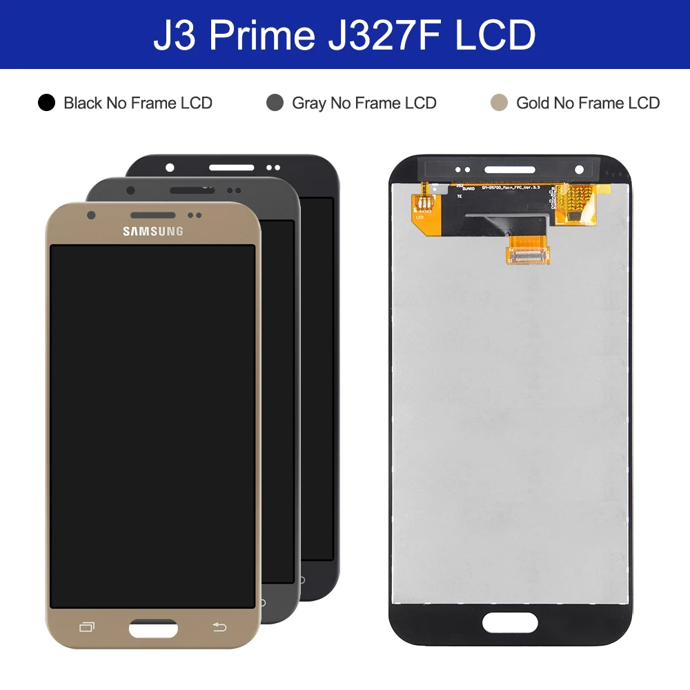 Дисплей для SAMSUNG Galaxy J3 Prime J327 J327T ЖК экран Замена Samsung J327P J327T1 J327V дисплей в