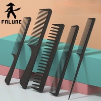 carbon fiber professional hair combs barber hairdressing hair cutting brush anti static tangle pro salon hair care styling tool