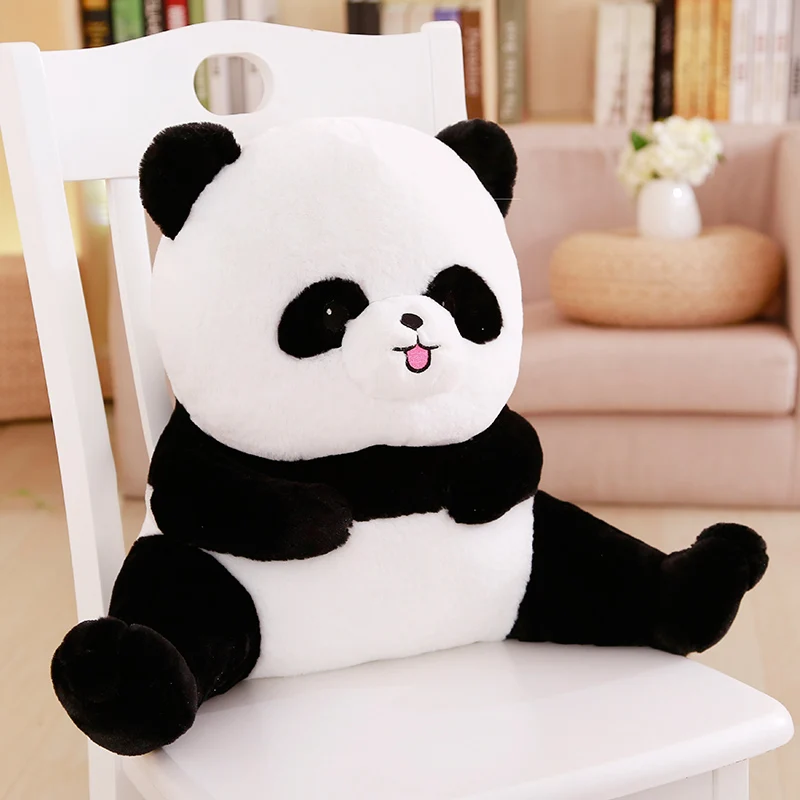 

Animals Plush Lumbar Pillow Back Support Stuffed Cartoon Hug Panda Pig Sheep Dog Bear Chair Sofa Backrest HT