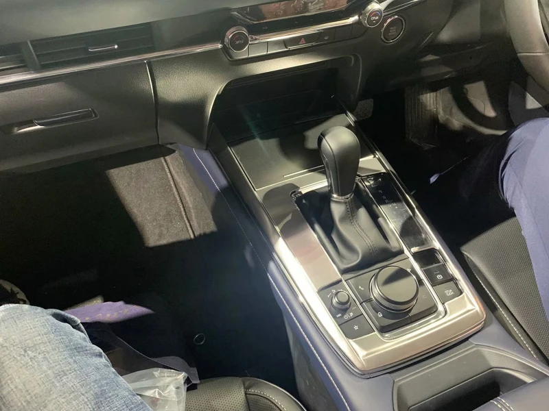Для Mazda CX-30 DM 2019-2021 панель переключения передач из нержавеющей стали Крышка