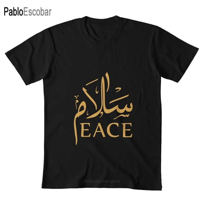 Мужская/женская футболка с надписью Peace | Мужская одежда
