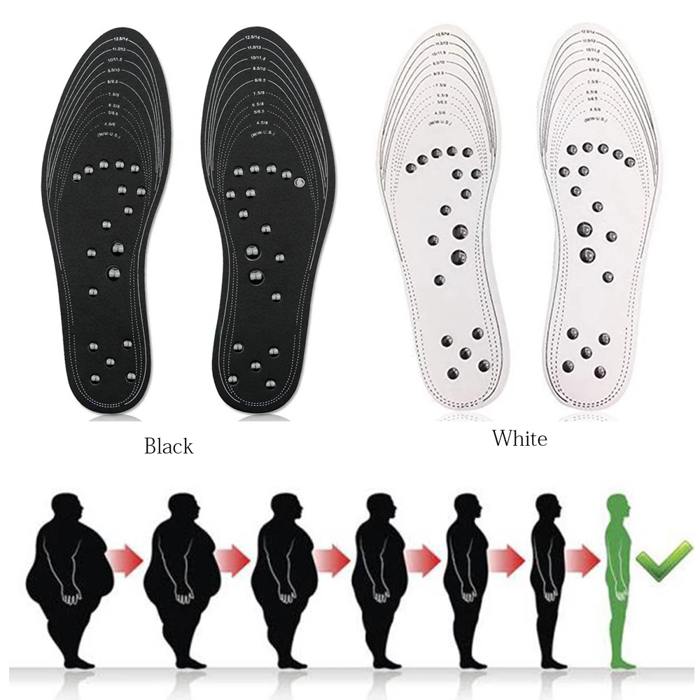 

Foot Care Magnets Foot Massagers Magnetic Massage Insoles Foot Acupressure Shoe Pads Therapy Slimming Insoles Cutting Pads
