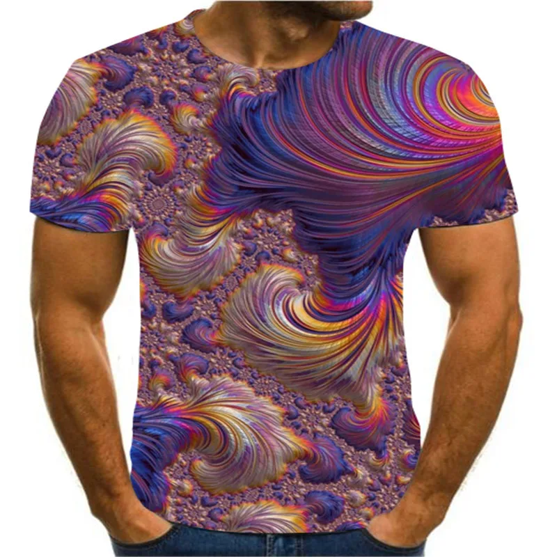 

2021 new Retro Trendy Beauty T-Shirt 3D Funny Expression Men's T-Shirt Star Singer Music Shirt Summer Short Sleeve