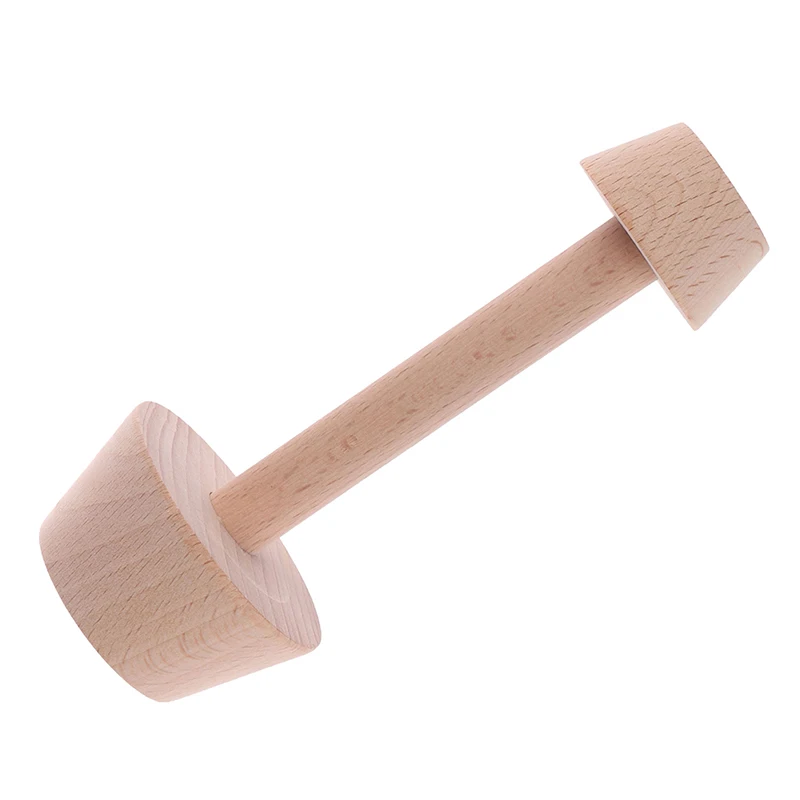 Портативная деревянная тарелка для яиц двухсторонняя выпечки яйца толкатель