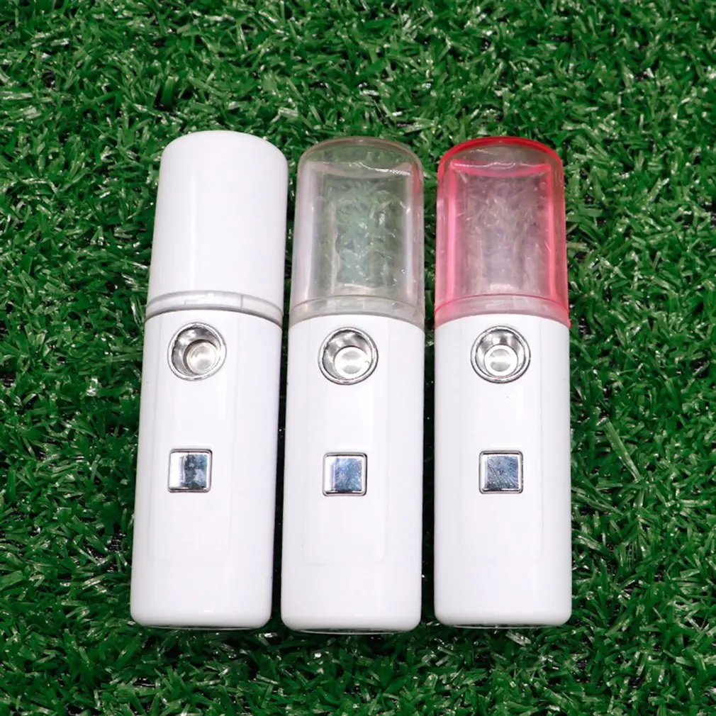 Мини косметический прибор для испарения лица usb зарядка наноспрей резервуар воды