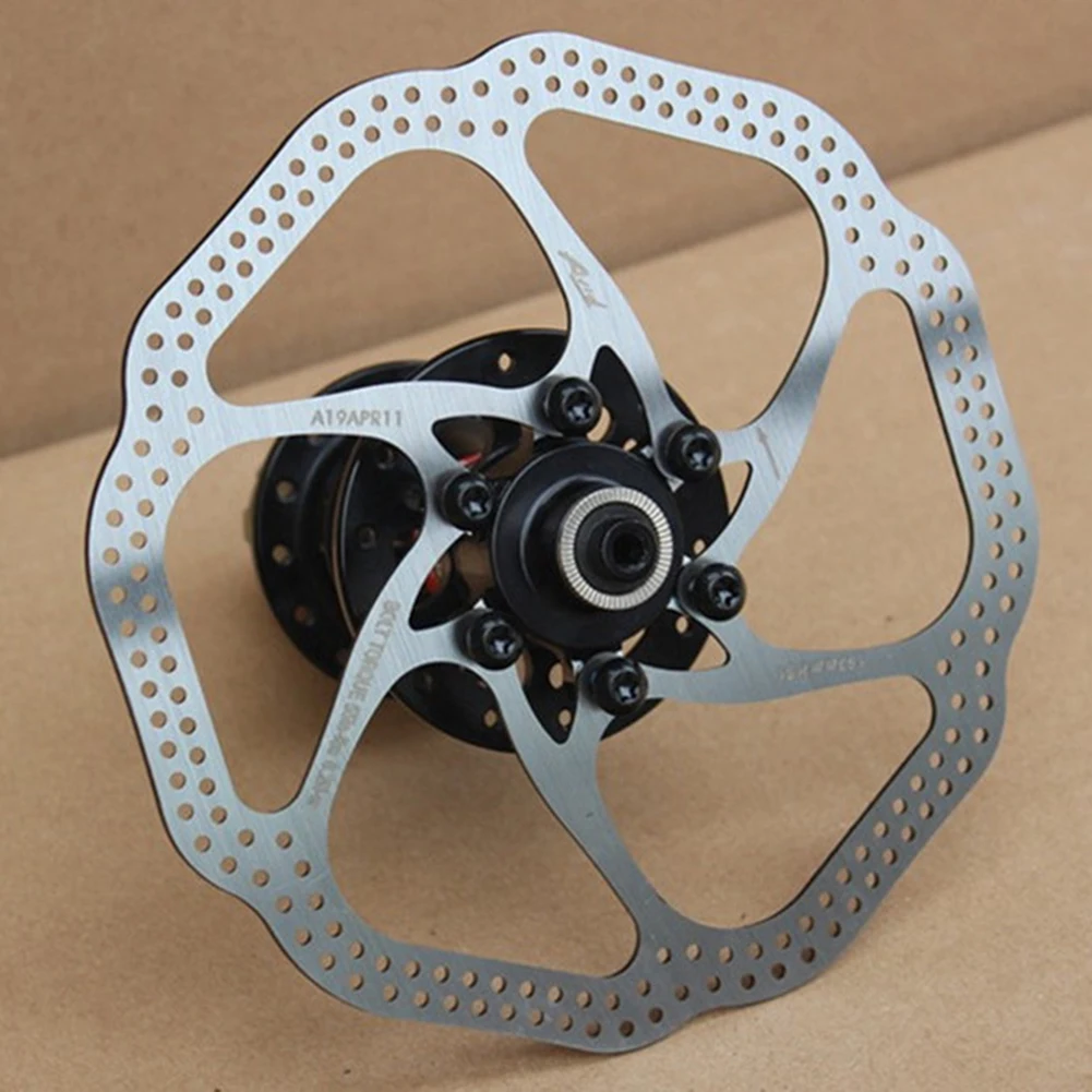 2 шт. 160 мм дисковый тормозной ротор с 6 болтами из нержавеющей стали велосипедные