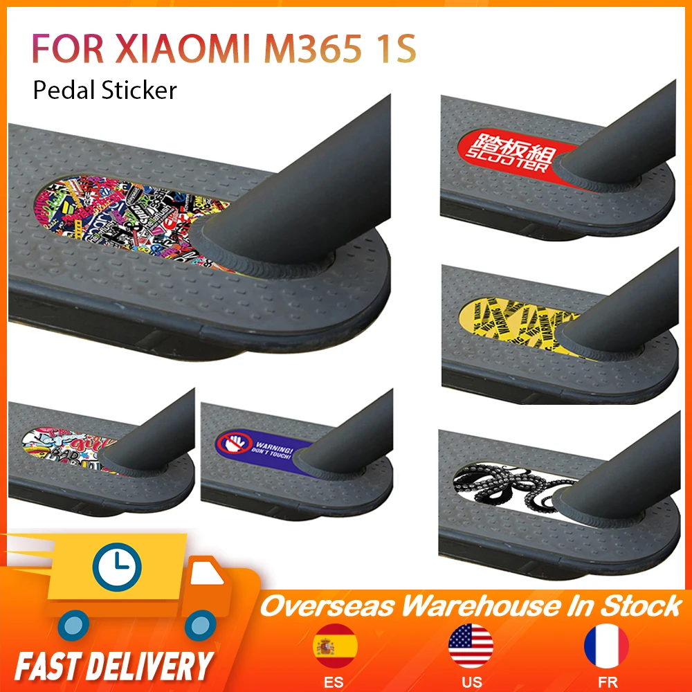 Наклейка на педаль скутера водонепроницаемая нескользящая персонализированная