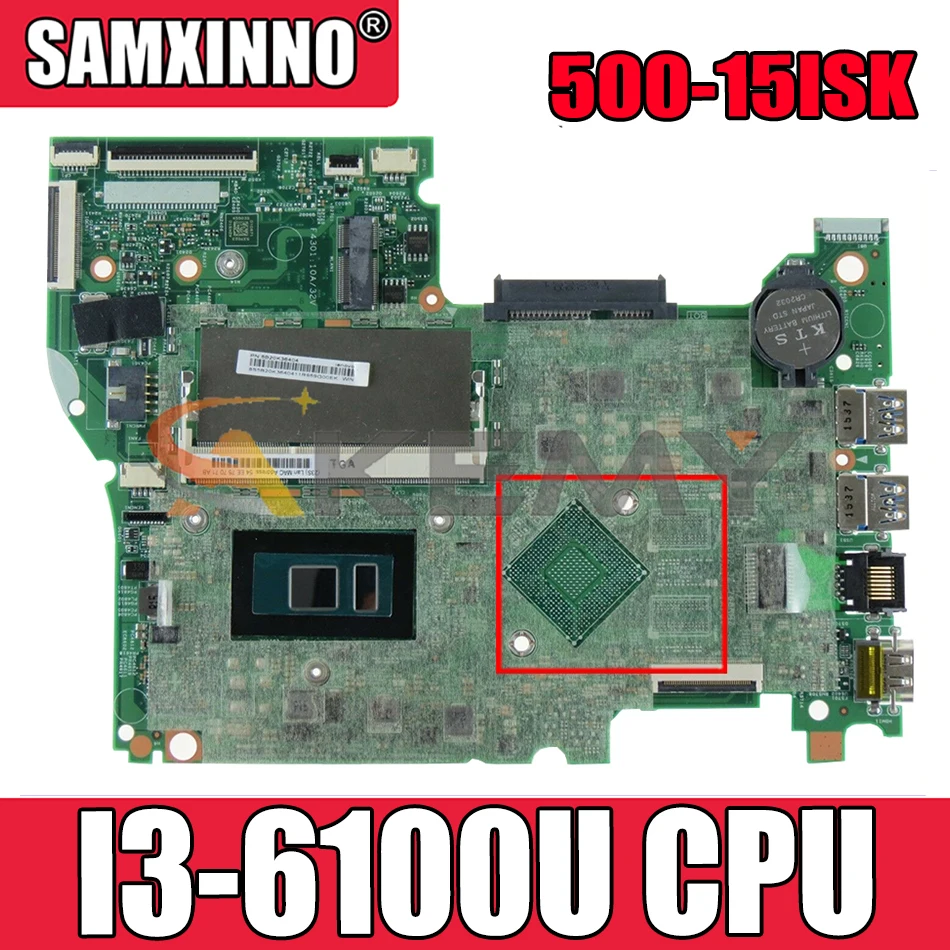 

Akemy 448.06701.0011 For Lenovo FLEX3-1580 YOGA 500-15ISK Notebook Motherboard CPU I3 6100U DDR3 100% Test Work