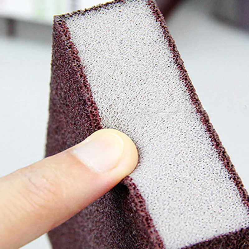 

Carborundum Sponge Remove Dirt and Rust Kitchen Cleaning Brush Kitchen Accessories GQ