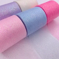 5yards 60mm hyun color high density organza stain ribbon diy hairbow crafts gift bouquet wrapping supplies sewing accessories