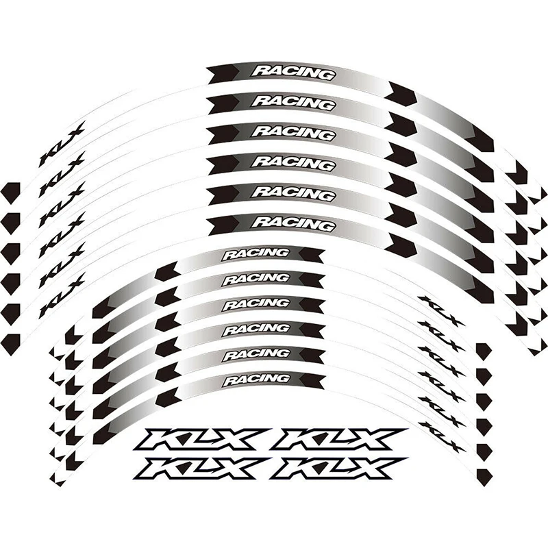 21 дюйм 18 дюймов полосы обода наклейки на колеса для 2020 2021 KAWASAKI KLX 300 300R 230 230R |