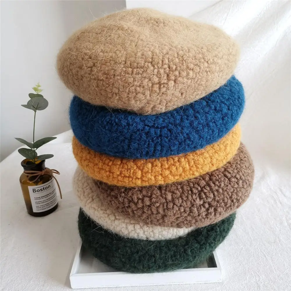 

2020108-xiyuan -2508938 зимняя теплая утолщенная шерстяная беретная шапка с рисунком ананаса для мужчин и женщин, шапка художника для отдыха