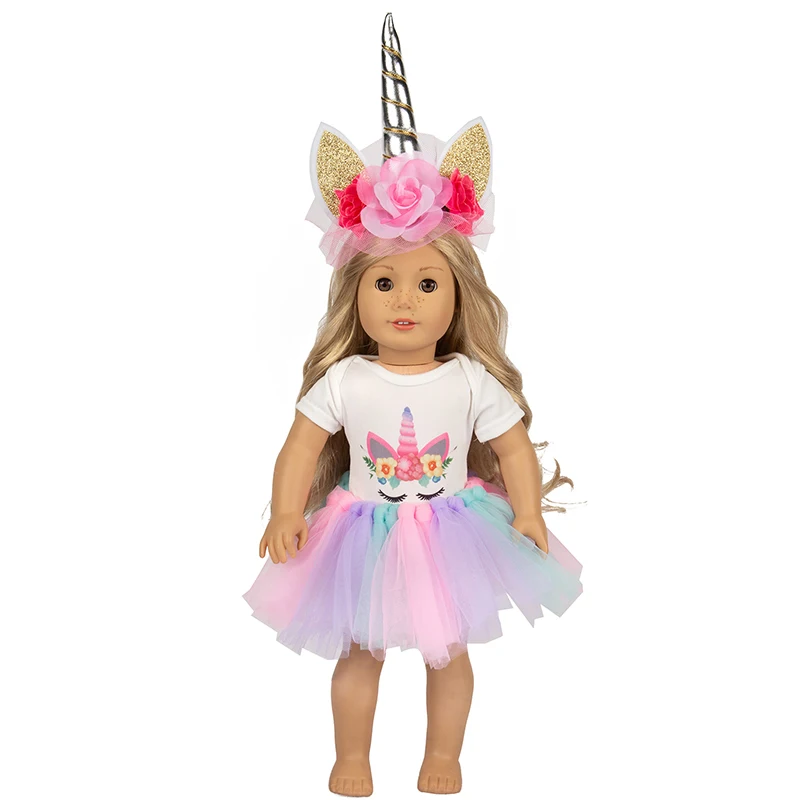 3pcs in 1 New lovely suits Fit for 18 inch American Girl And Accessories Dresses (Shoes are not included) | Игрушки и хобби