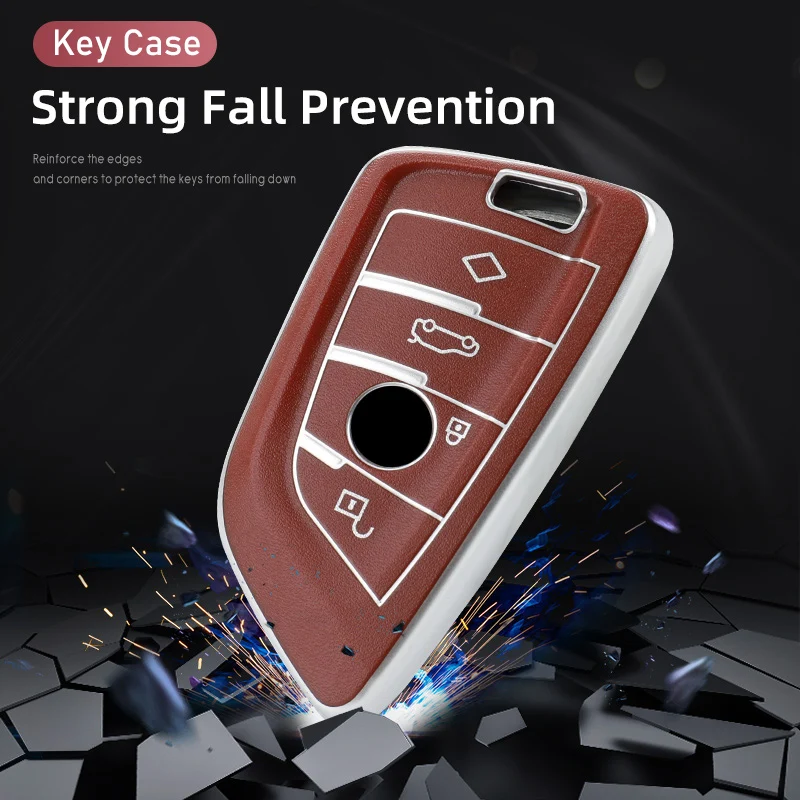 

TPU Car Key Cover Case Shell Protective For BMW 1 2 3 4 5 6 7 Series X1 X3 X4 X5 X6 F30 F34 F10 F07 F20 Car Accessories