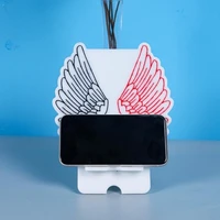 new diy epoxy mould wings phone holder silicone mold products mirror jewelry molds wholesale drop shipping 2021