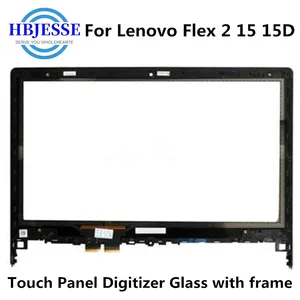 15 6 for lenovo flex 2 15 2 15 2 15d laptop touch screen digitizer glass lens replacement parts with frame free global shipping