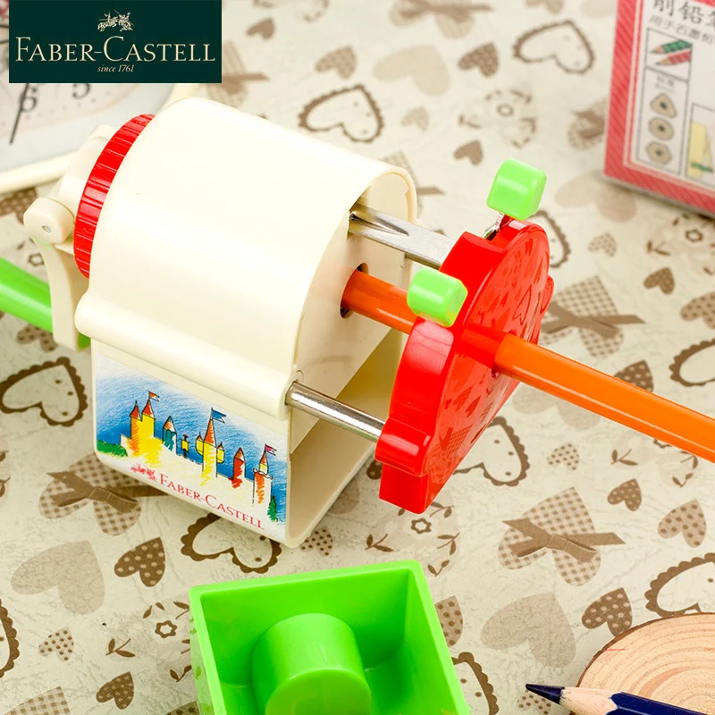Механическая точилка для карандашей Faber Castell креативная Студенческая детей