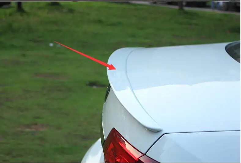 Для Vw Jetta MK6 1 шт. АБС высококачественный! Спойлер для автомобиля разные цвета спойлер для автомобиля