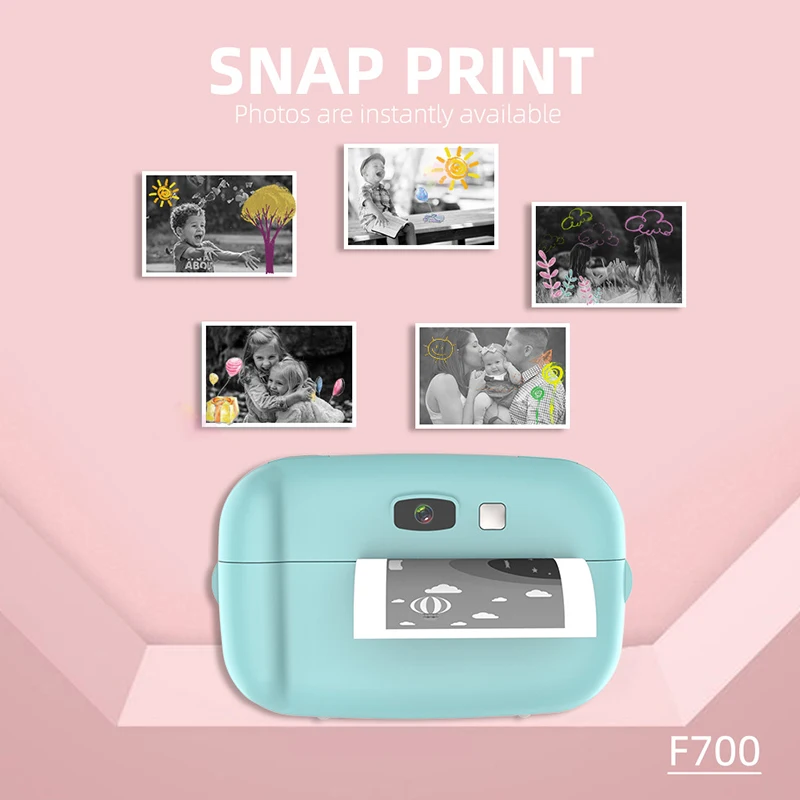 

Children Mini HD Camera Cute Toys for Kids Baby Birthday Gift Photography Props 2.0 Inch Ultra High Definition Display