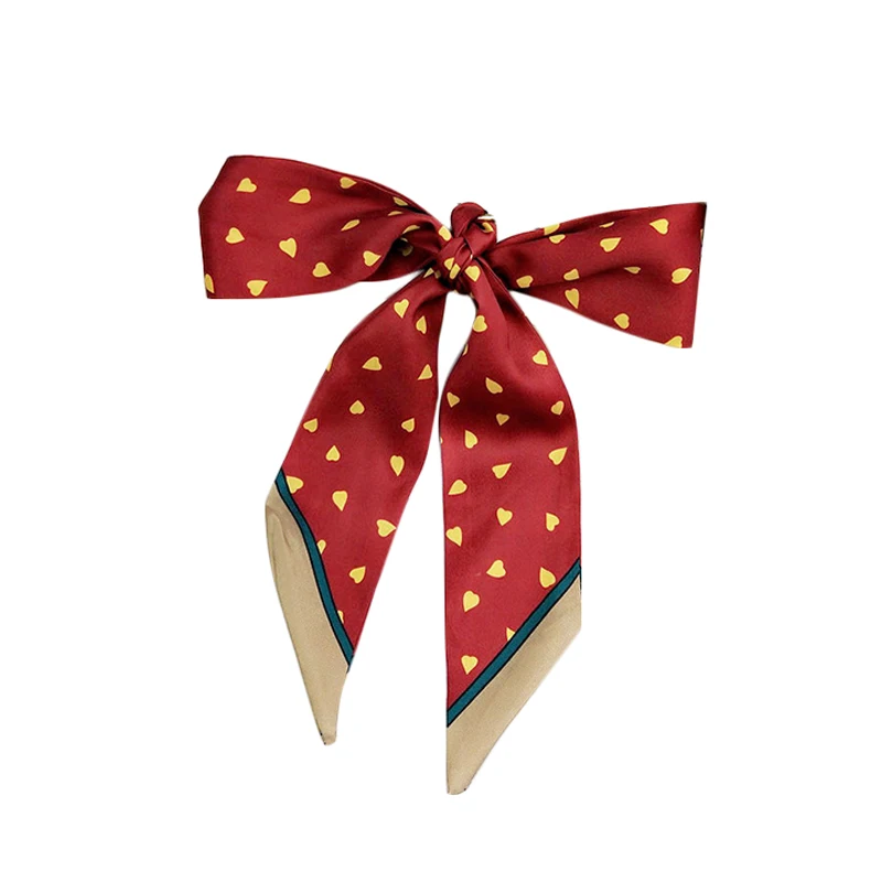 Женский длинный шарф очаровательный пояс с цветочным принтом модная сумка ленты