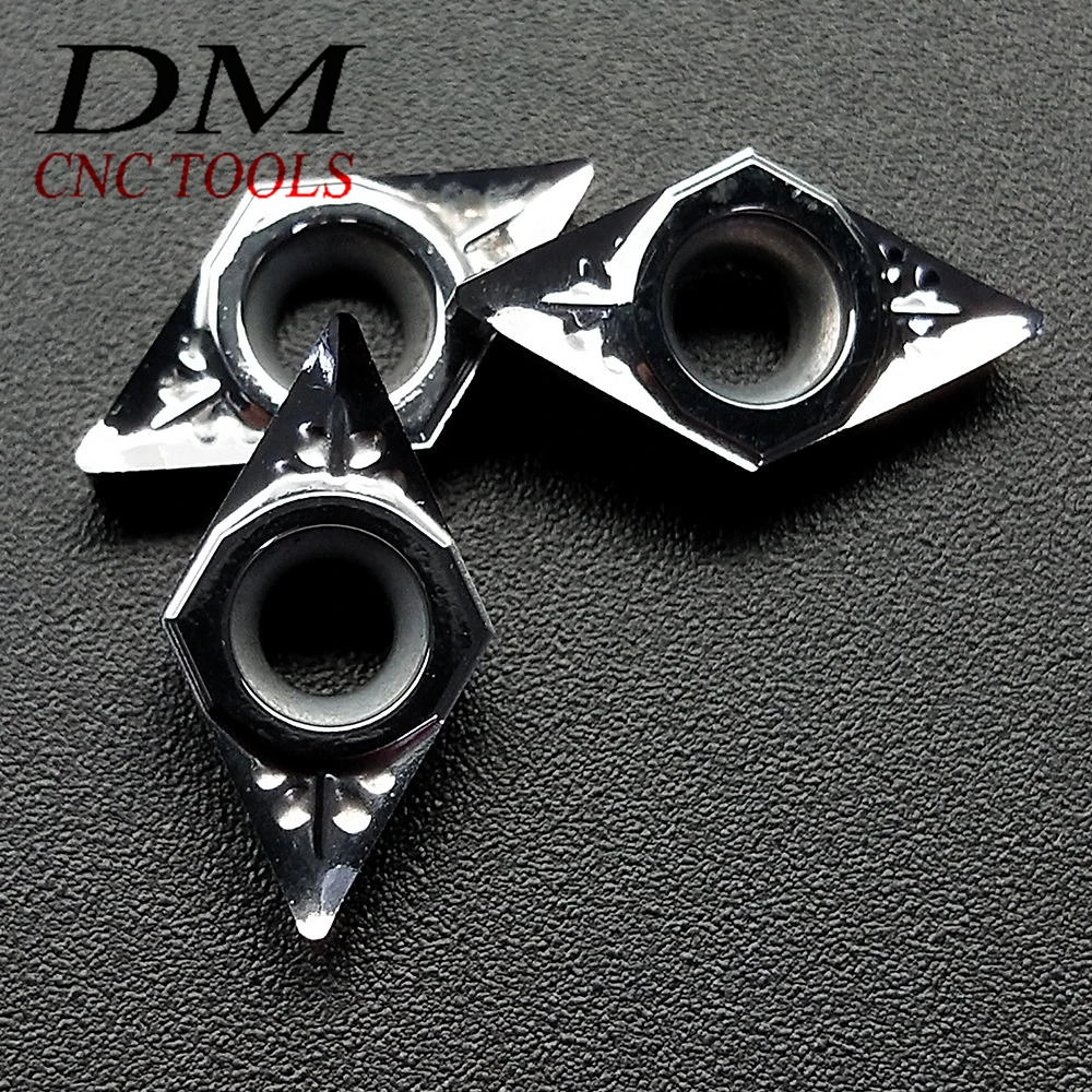 

10 шт. DCGT070202-AK H01 DCGT21.50.5-AK H01 алюминиевый сплав токарный станок с ЧПУ инструмент алюминиевая обработка Поворотная лопасть из сплава и дерева