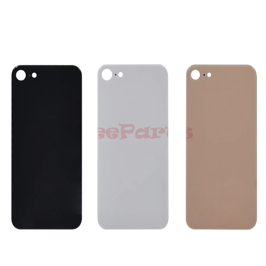 Задняя крышка аккумуляторного отсека для Apple iphone 8 Plus стеклянный корпус + клейкая