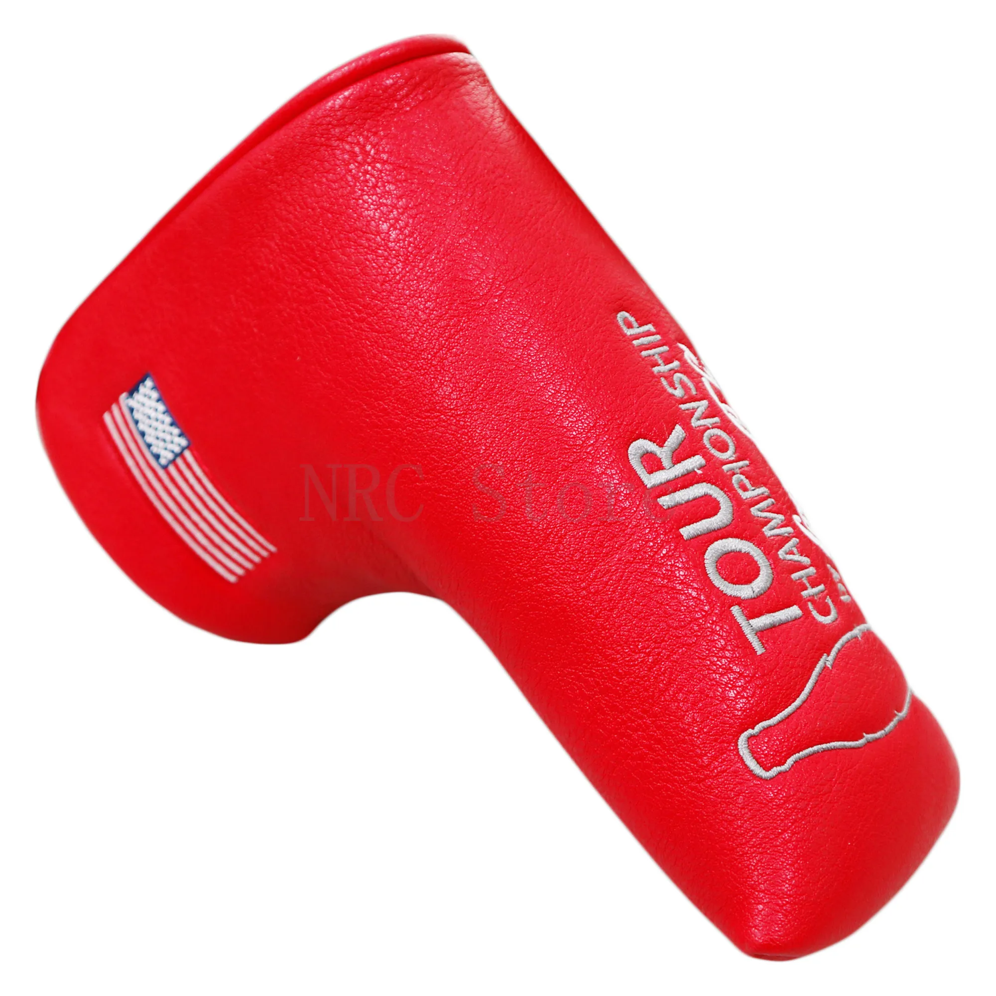 

Golf headcovers for putter Customized Headcover Synthetic Leather Golf Mallet Head Cover Putter Cover