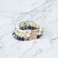 2021 new product hot forever good friend bestfriend forever bracelet student accessories trend fashion party accessories
