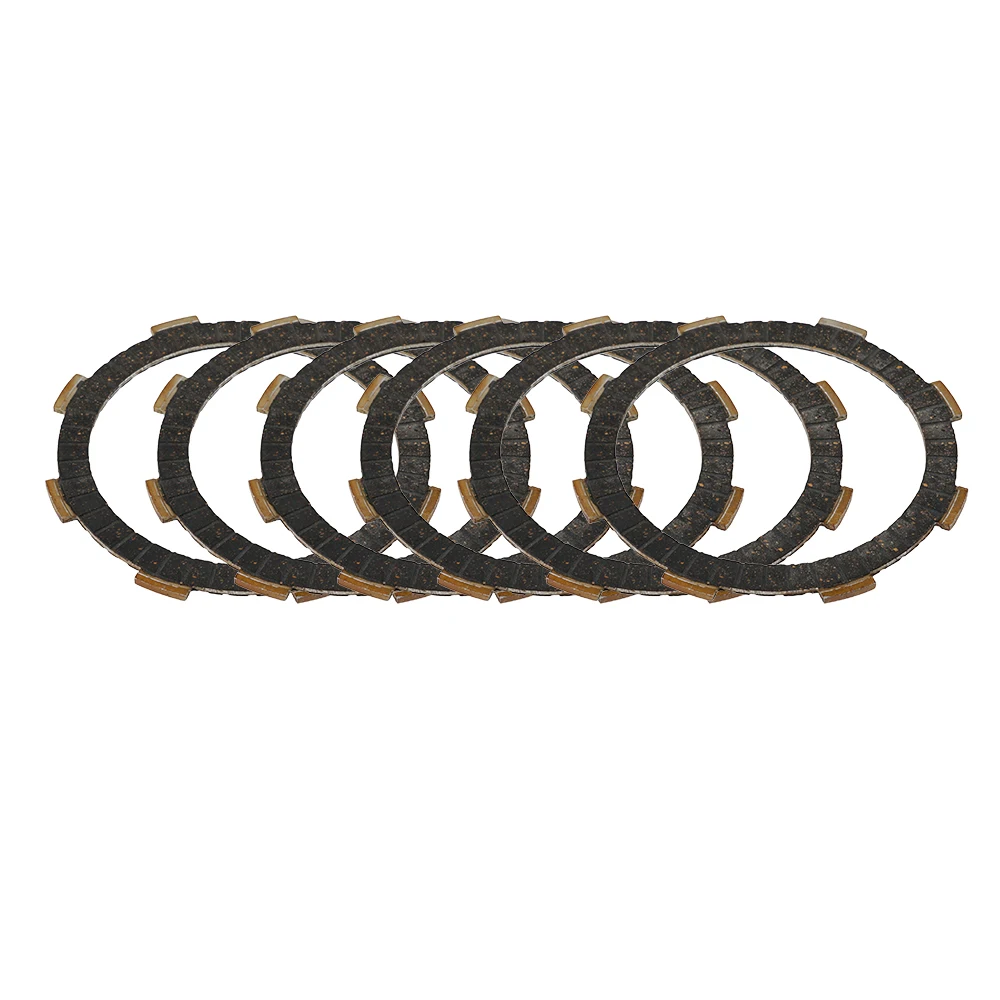 

Набор фрикционных пластин сцепления 6 шт. для Honda CR125R CRF150R CB250 CB250F CBF250 CMX250C VT250C VTR250