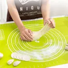 70*70 см силиконовый коврик для выпечки утепленные Торт Силиконовый коврик печь пицца выпечка коврик для раскатки теста доска с антипригарным покрытием коврик форма для выпечки торта