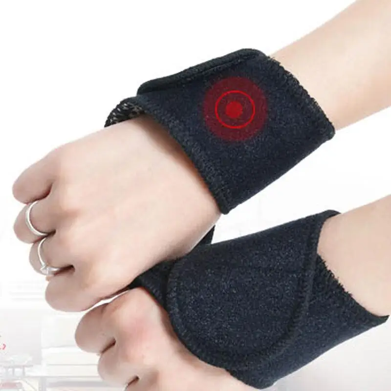 Magnetic Therapy Tourmaline Pads Self-heating Wrist Braces Support Pain Protector Hand Arthritis Ancon Health Monitor Belt | Красота и