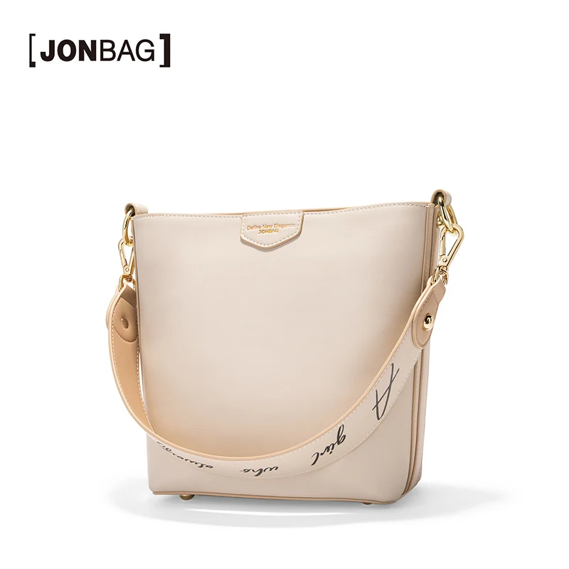 Большая сумка JONBAG с широким плечевым ремнем мессенджер Женская Студенческая ins