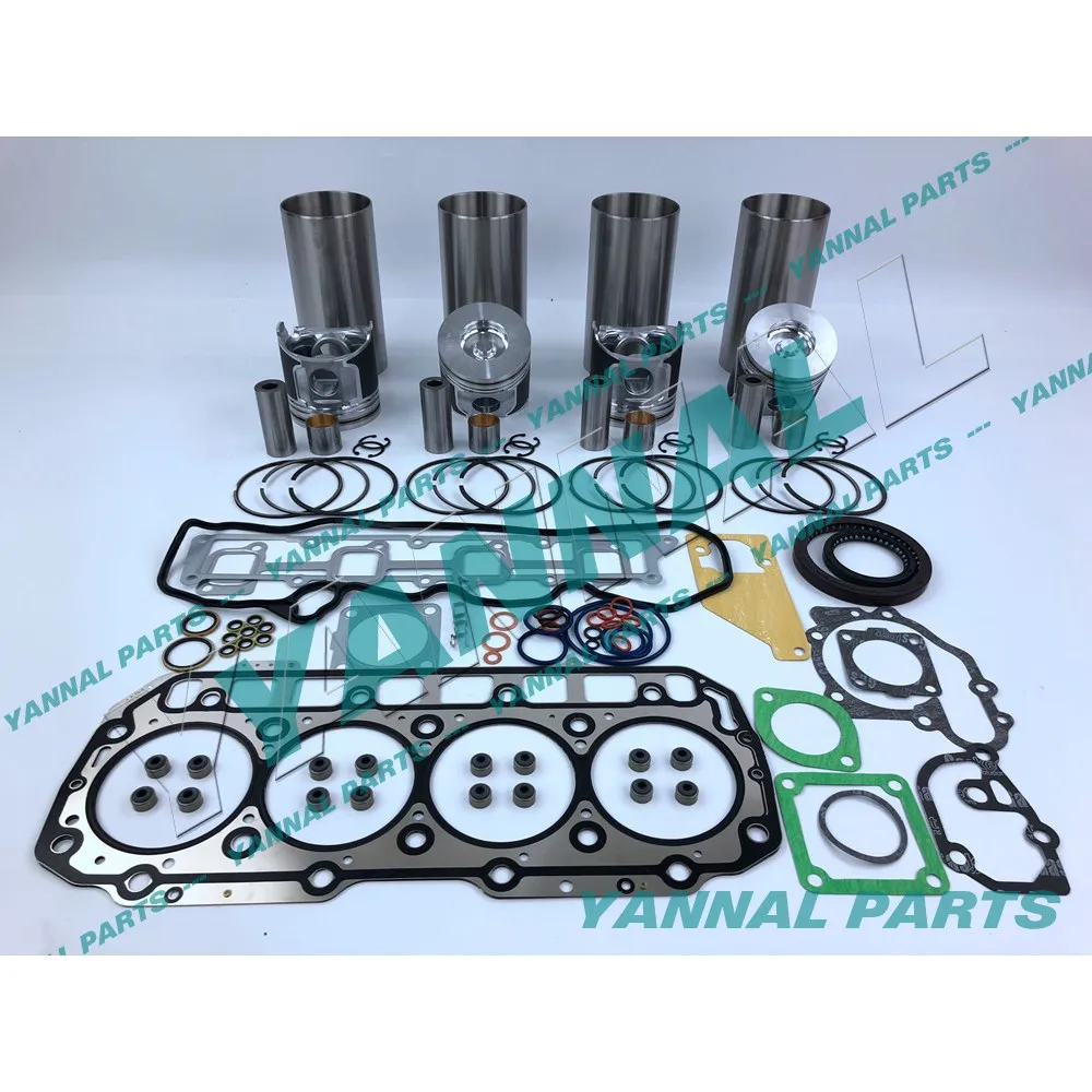Ремонтный комплект двигателя для YANMAR 4TNV98 4TNV98T экскаватор противоскользящий