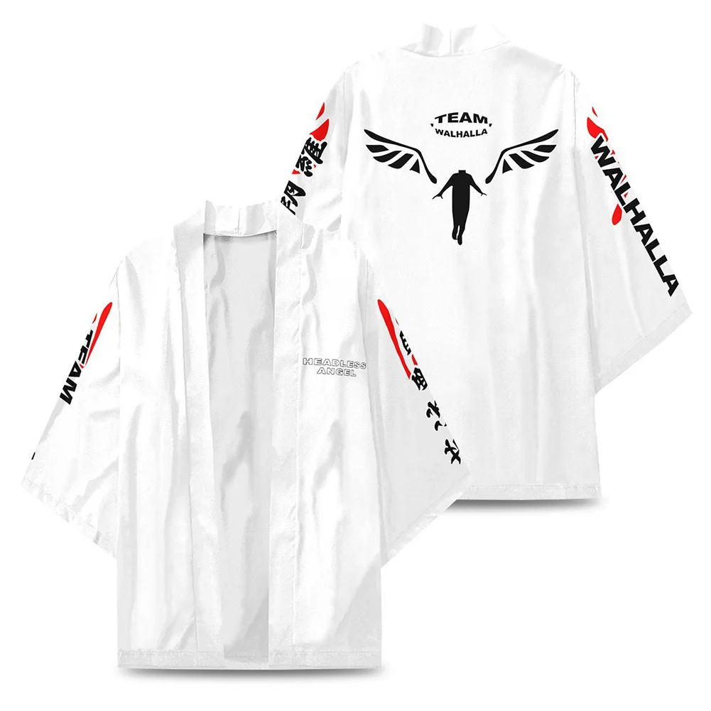 

Anime Tokyo Revengers Walhalla 3D Printed Cosplay Costume Kimono Cloak Coat