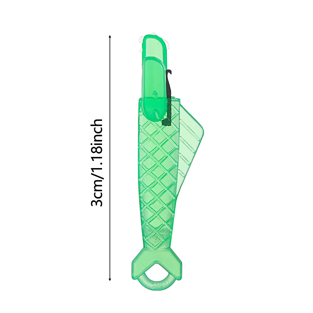 

5PCS Fish Needle Threader Needle Changer Stitch Insertion Tool for Insertion Needles Parts Household DIY Sewing Tools