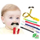 Мультяшная фиксированная кнопка, зажим для соски, лента, держатель для пустышки, цепочка, зажим для соски, ремешок для предотвращения падения, для кормления ребенка